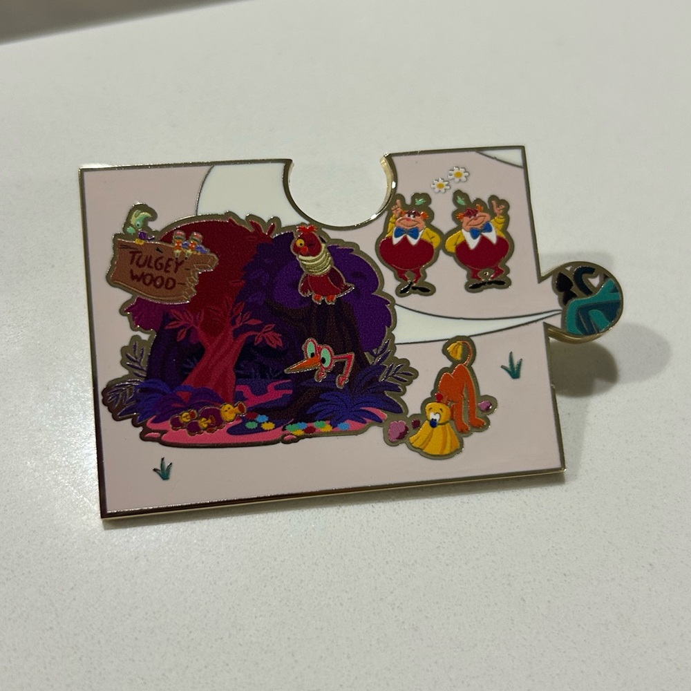 Disney Alice in Wonderland Puzzle Map Blind Box Enamel Pin - BoxLunch Exclusive